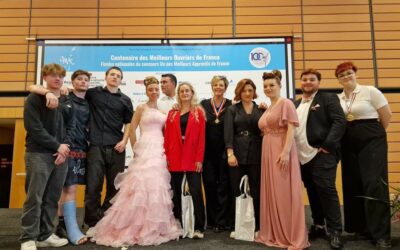Trois jeunes remportent la médaille d’or au concours national Meilleurs Apprentis de France Coiffure 2024