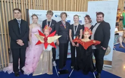 Deux médailles d’or obtenues au concours national MAF coiffure – Ecole et CFA Espace Bel Air
